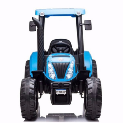 TRACTOR ELÉCTRICO PARA NIÑOS NEW HOLLAND-T7 24V RC 2.4 GHZ - cars12v